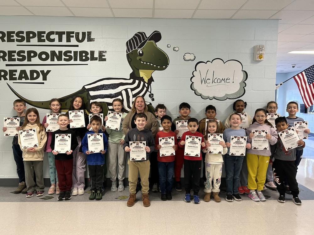 Perfect Attendance 2nd Trimester