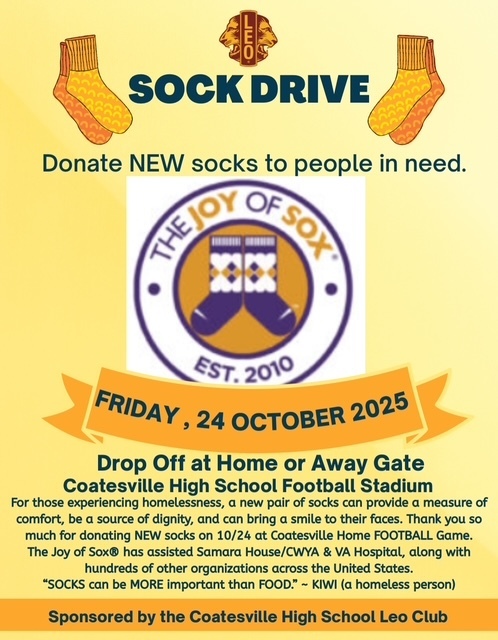 Leo Club Sock Drive