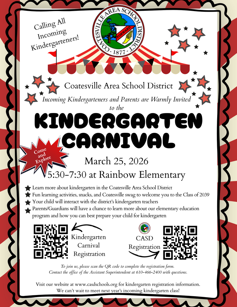 Kindergarten Carnival Flyer 2026