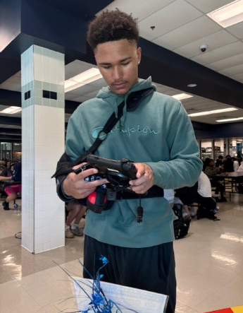 Picture of CASH students registering to vote #