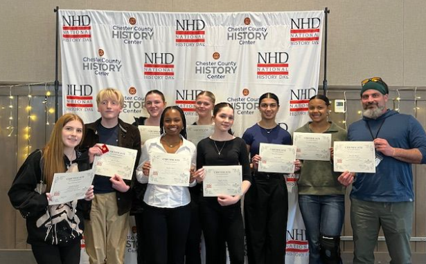 Students who placed in the competition with Mr. Tassoni.