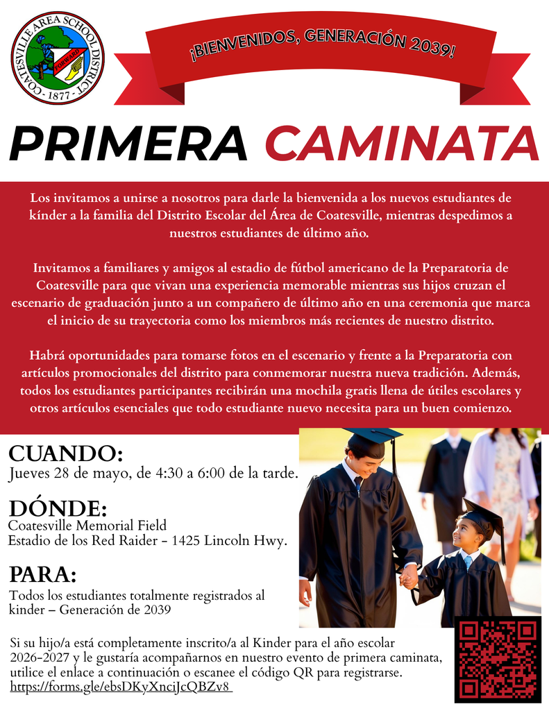 2026 First Walk Flyer (Spanish)