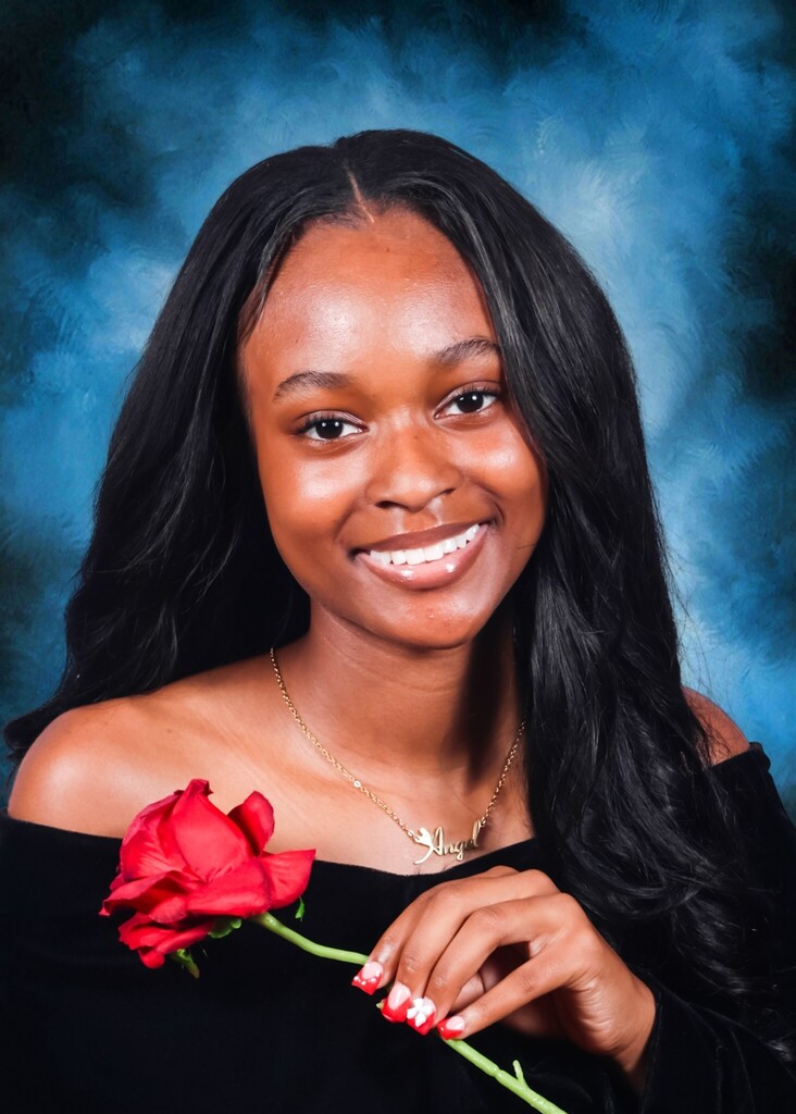Senior portrait of Angel Johnson