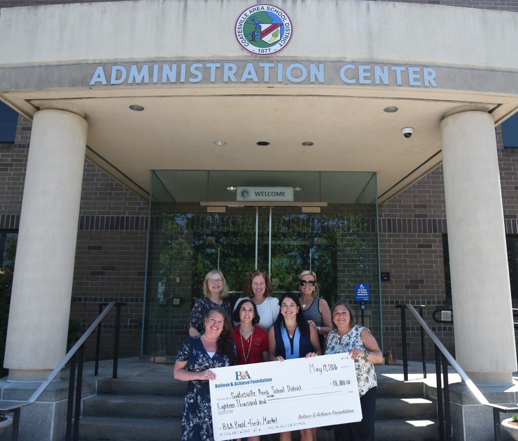 The Believe & Achieve Foundation supporting the Coatesville Area School District with a donation for our summer programs.