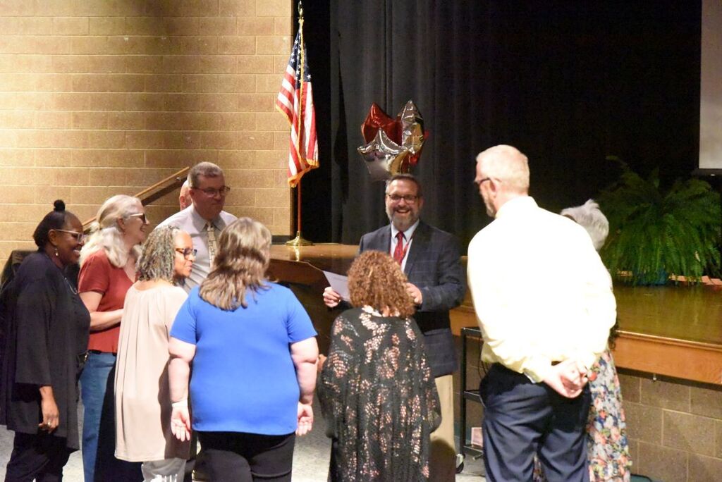 Years of Service and Retirement Ceremony Pic #1