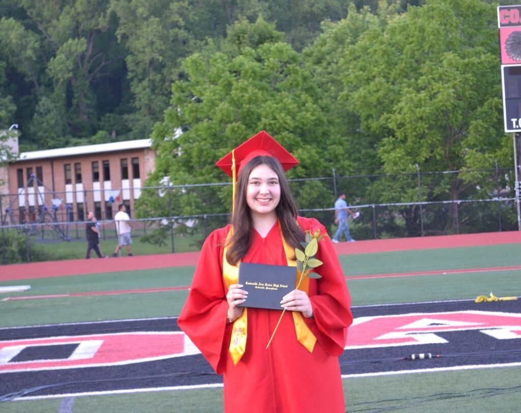 Student with a diploma #1