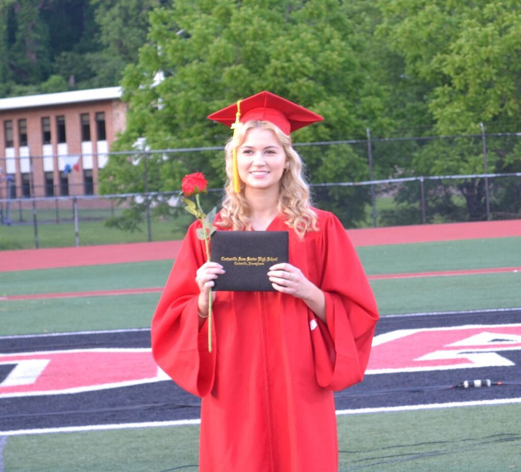Student with a diploma #5