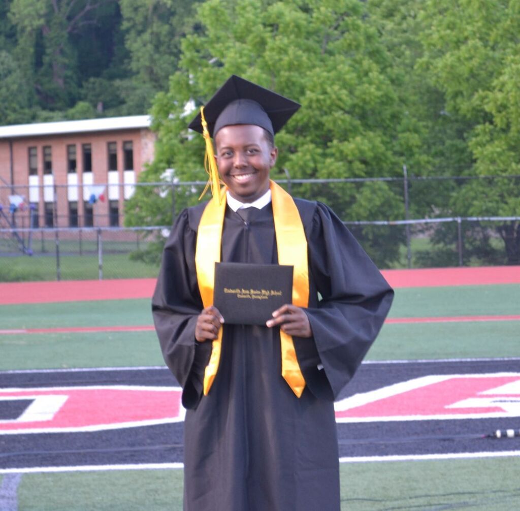 Student with a diploma #2
