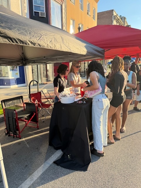 Active CASD booth during First Friday on Friday, June 5.