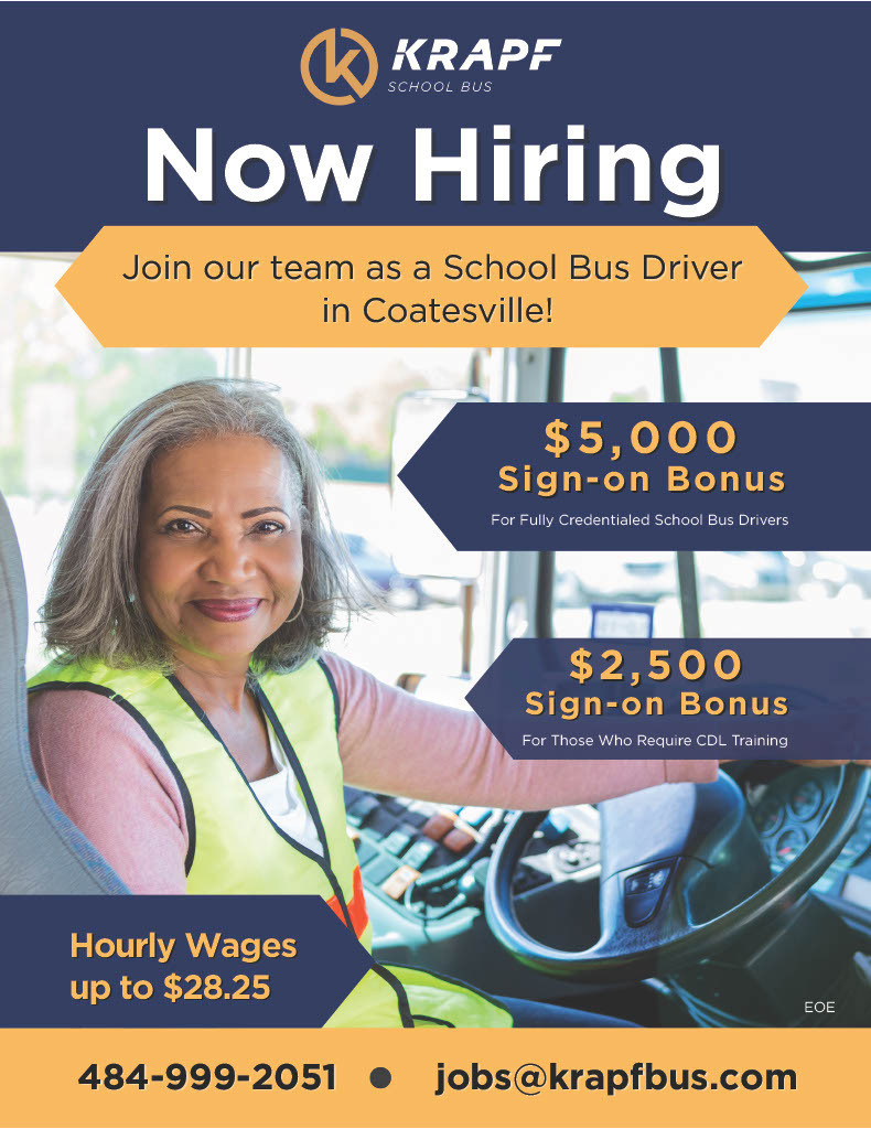 Krapf Now Hiring flyer #1