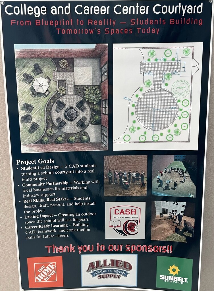 College & Career Center Courtyard pic #1