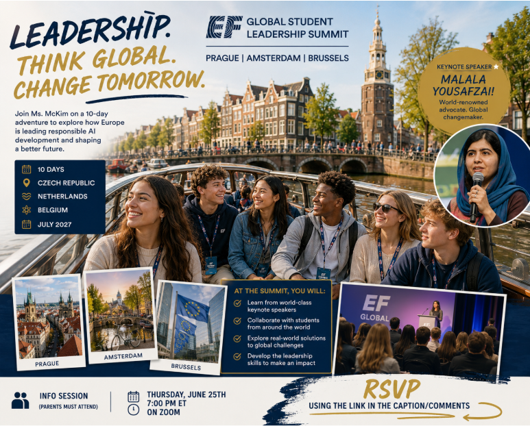 Prague Leadership Conference flyer