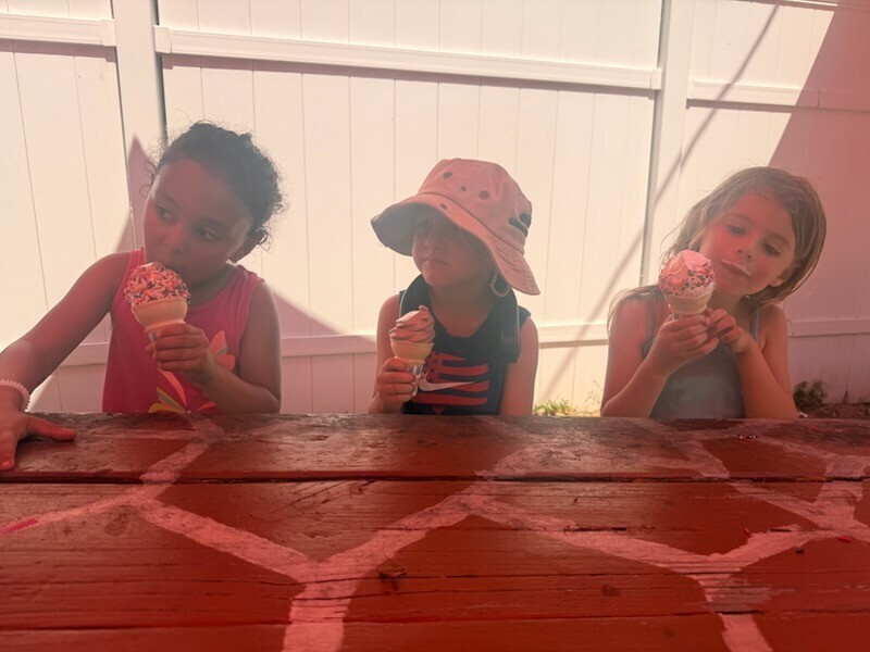 Summer pic of Ava, Claire, and Carter in the summer of 2026 pic #1