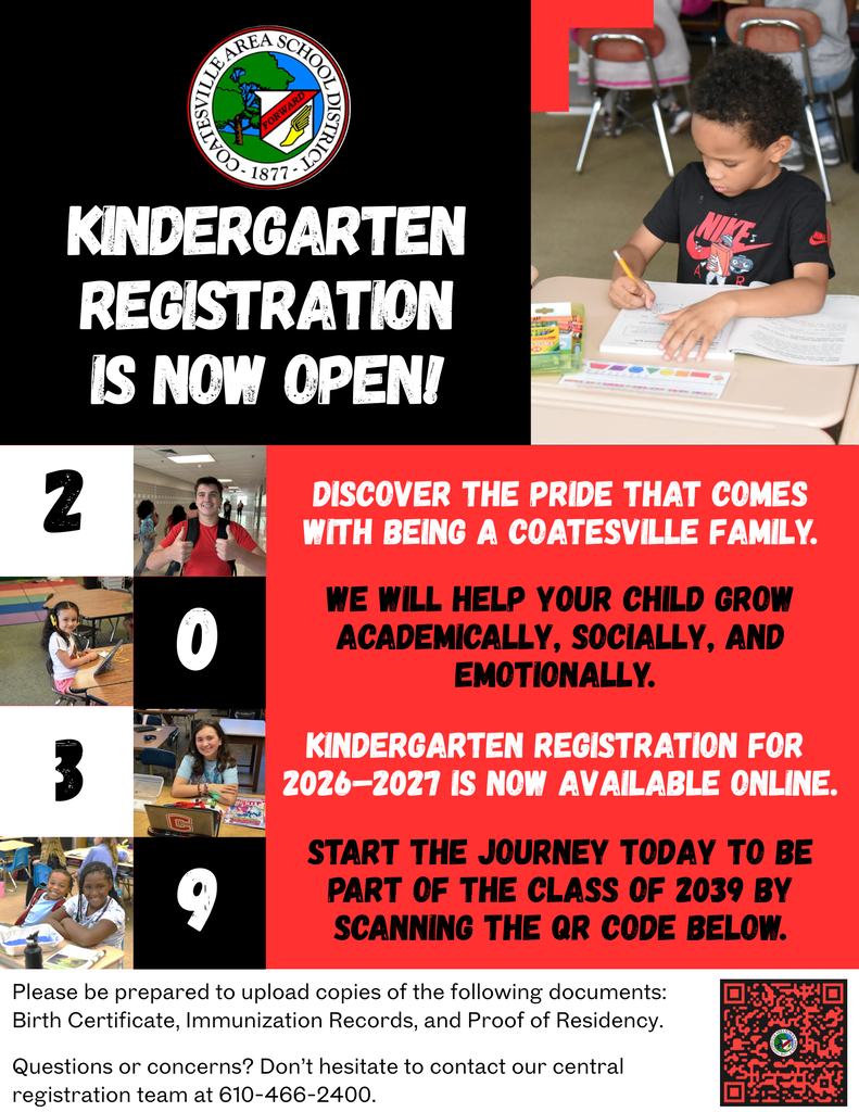 Kindergarten Registration for 2026-2027 (English)