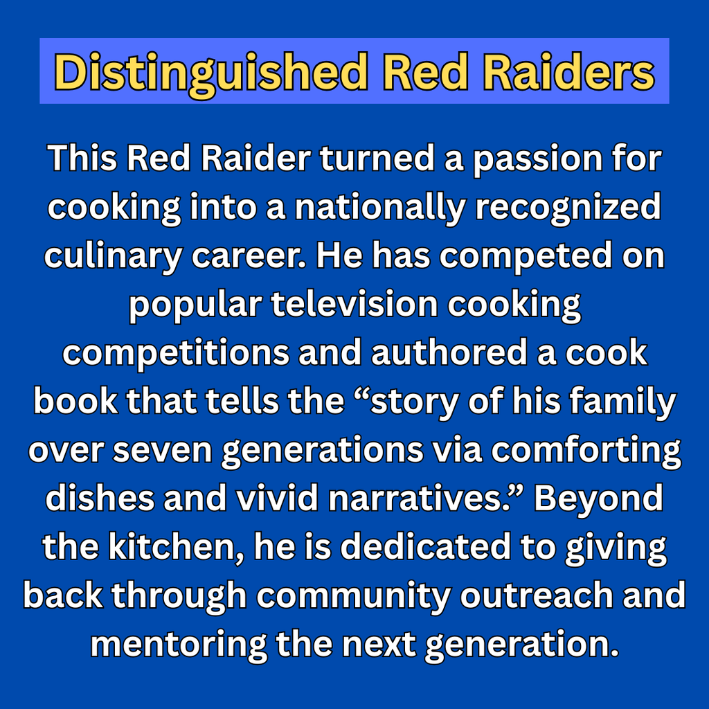 Trivia Tuesday Week 1 Prompt -- Distinguished Red Raiders (English)