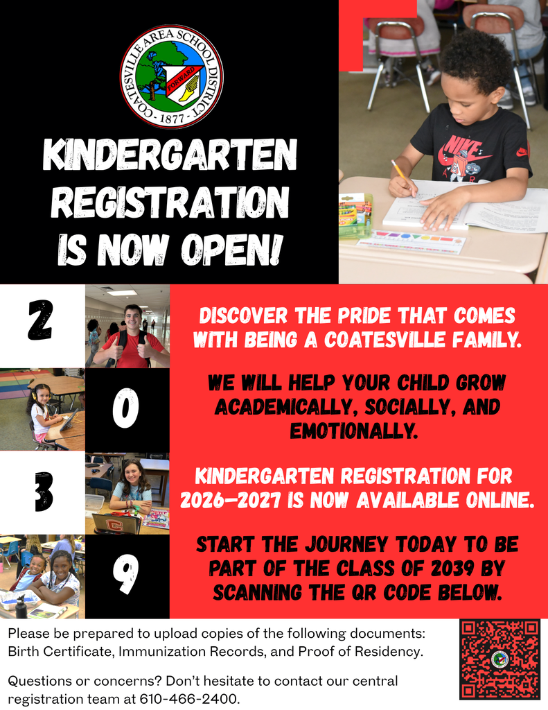 Kindergarten Registration for 2026-2027 (English)