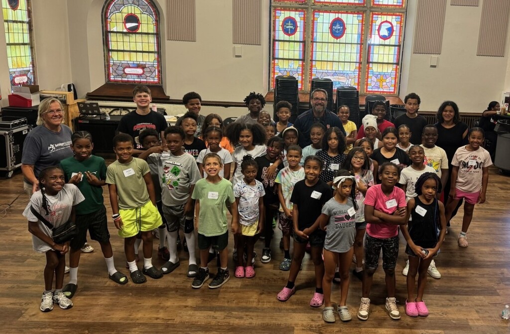 Bridge Academy Summer Campers with Dr. Rybarczyk -- 2026