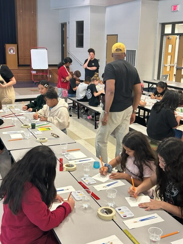 E.B. Lewis visits Rainbow Elementary 2026 summer program pic #5