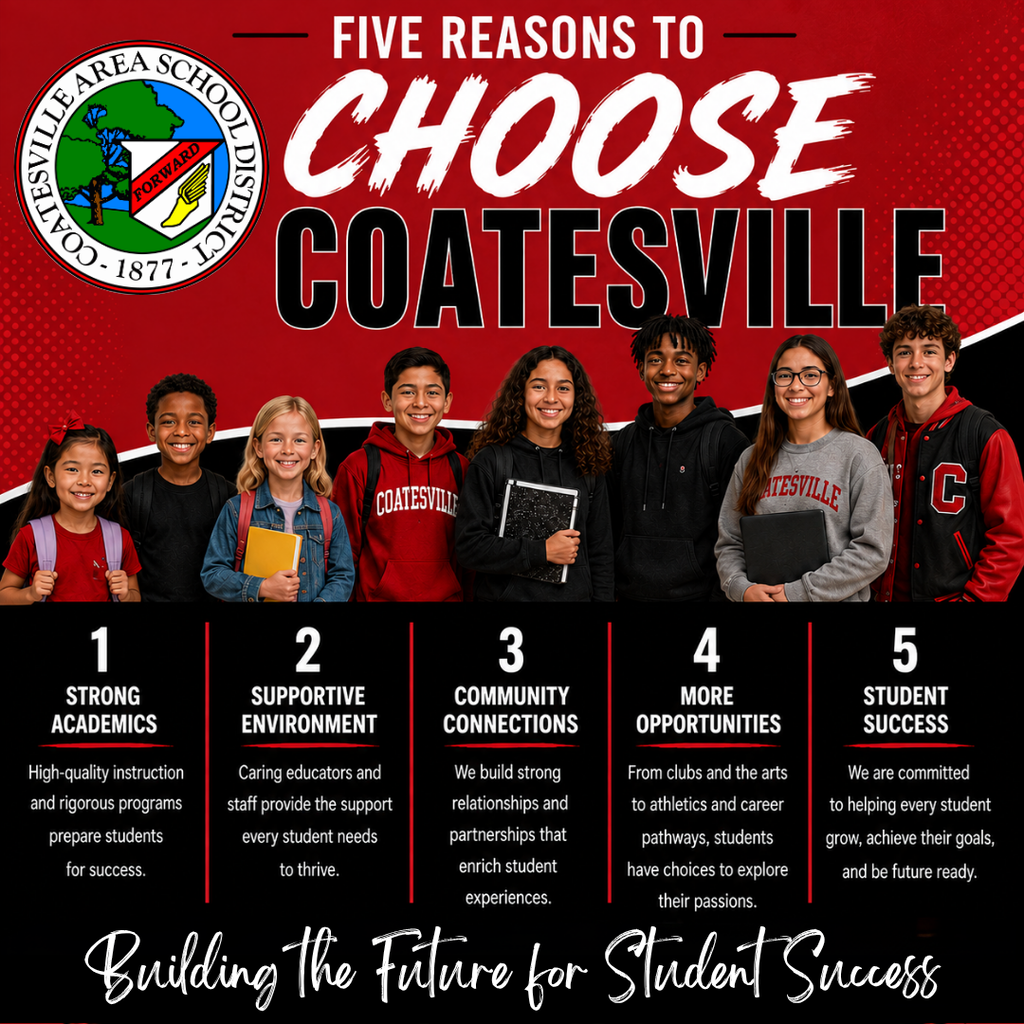 Five Reasons to Choose Coatesville 8/2/2026