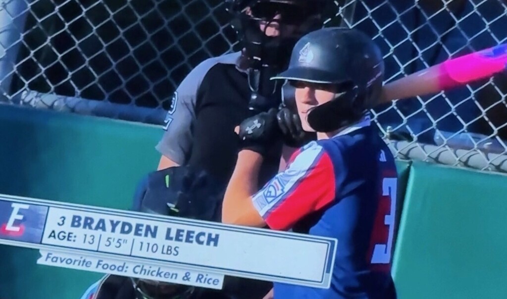 Summer Snapshots 2026 -- Brayden Leech Baseball Pic #2