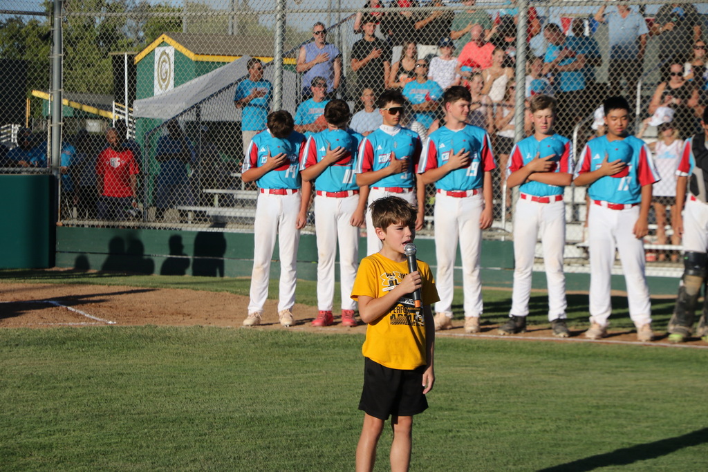 Summer Snapshots 2026 -- Hunter Leech performing at the Intermediate Little League World Series