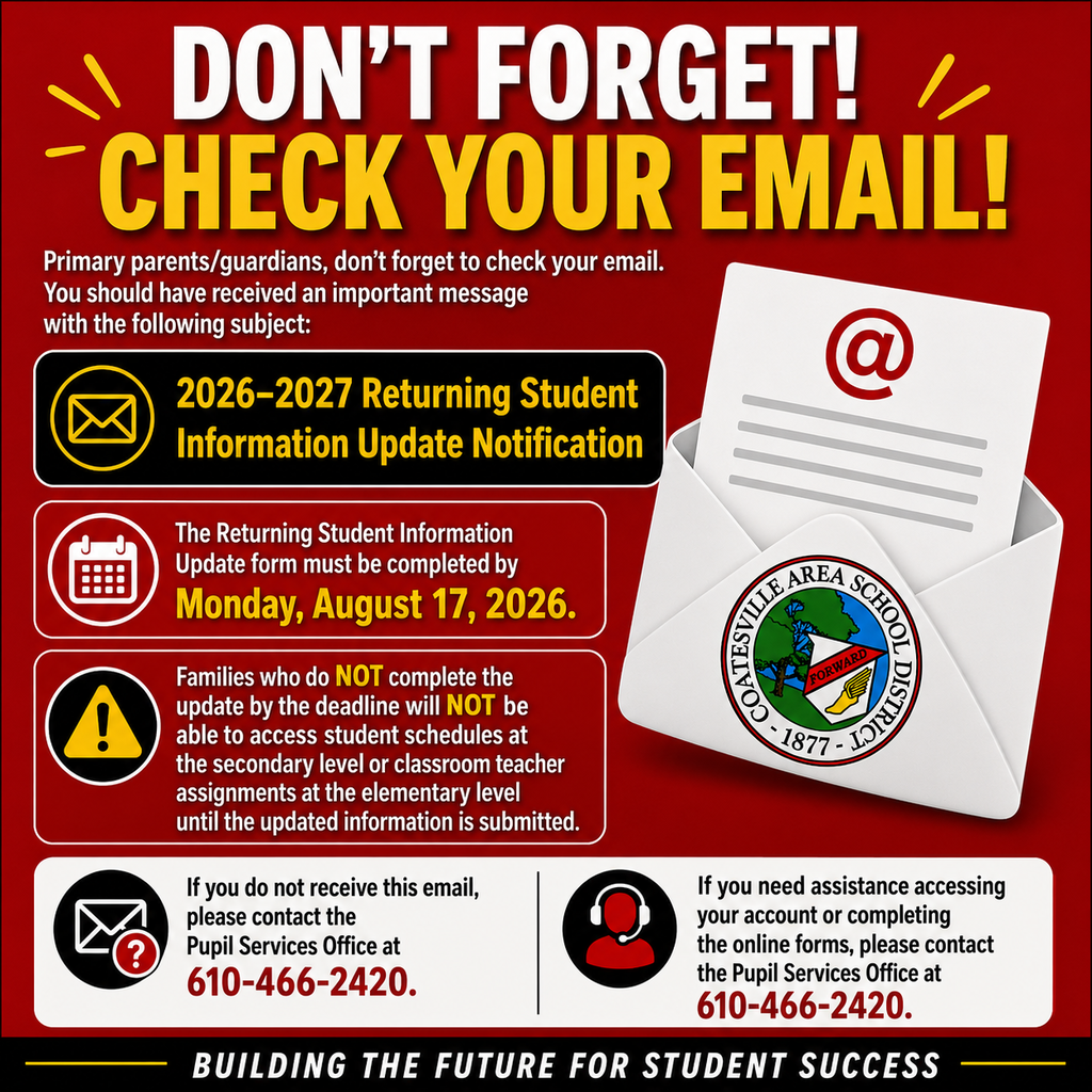 Registration Reminder #2 for 2026: Check Your Email (English)