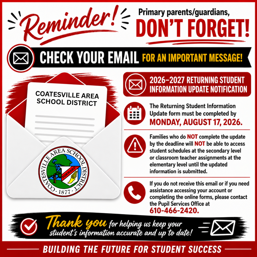 Check Your Email Reminder #3 (English)