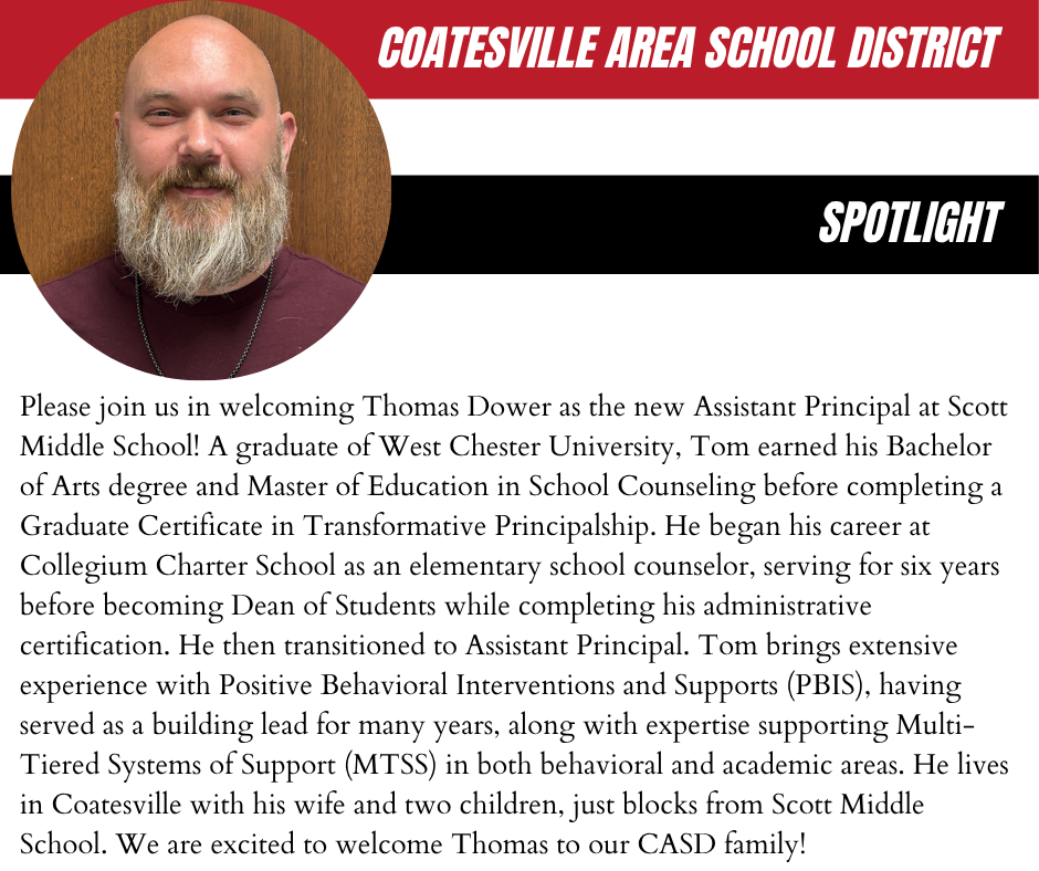 Administrator Spotlight -- Thomas Dower (English)