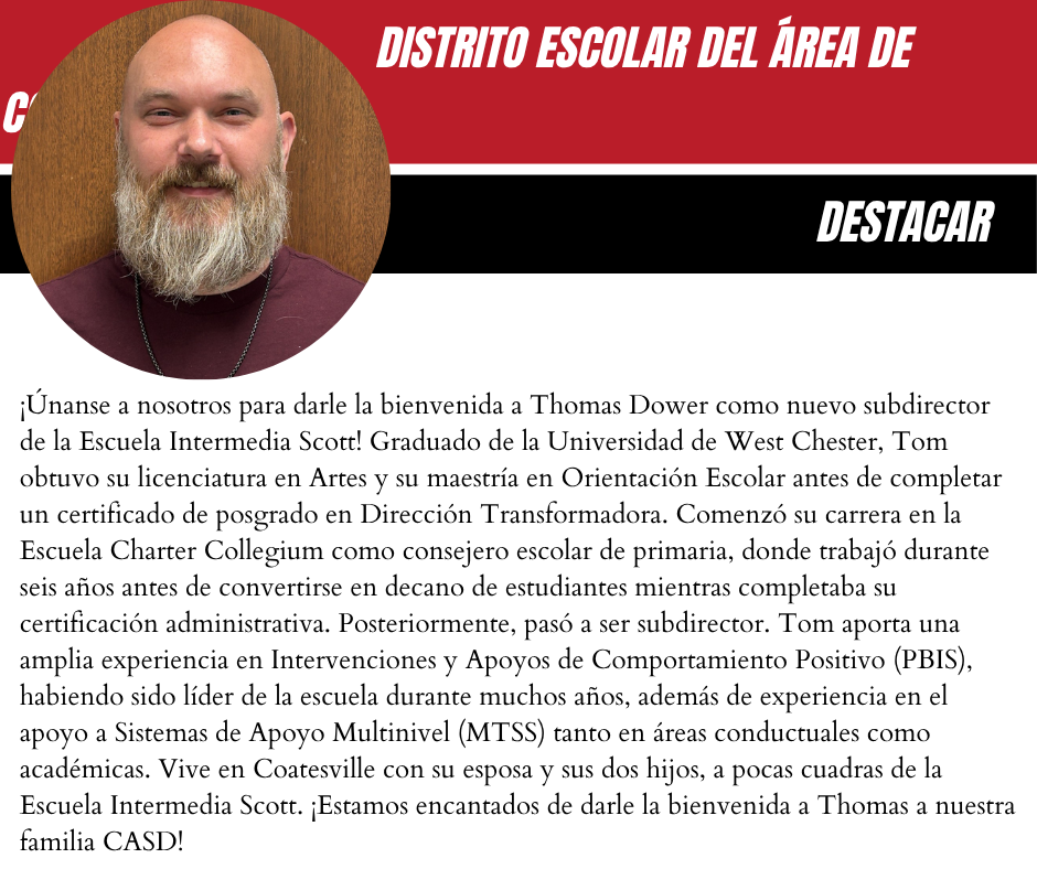 Administrator Spotlight -- Thomas Dower (Spanish)