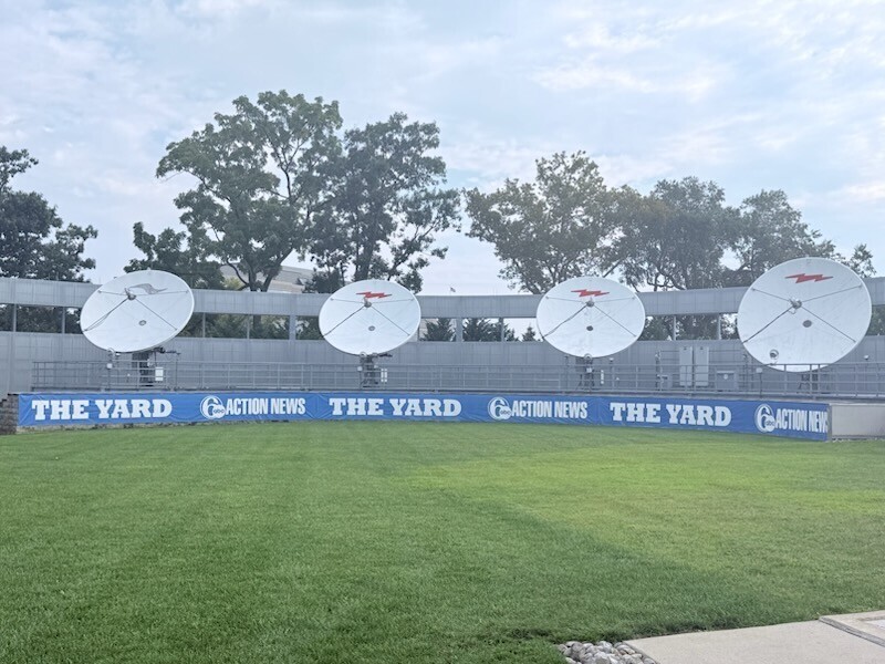 "The Yard" at 6ABC studios in Philadelphia