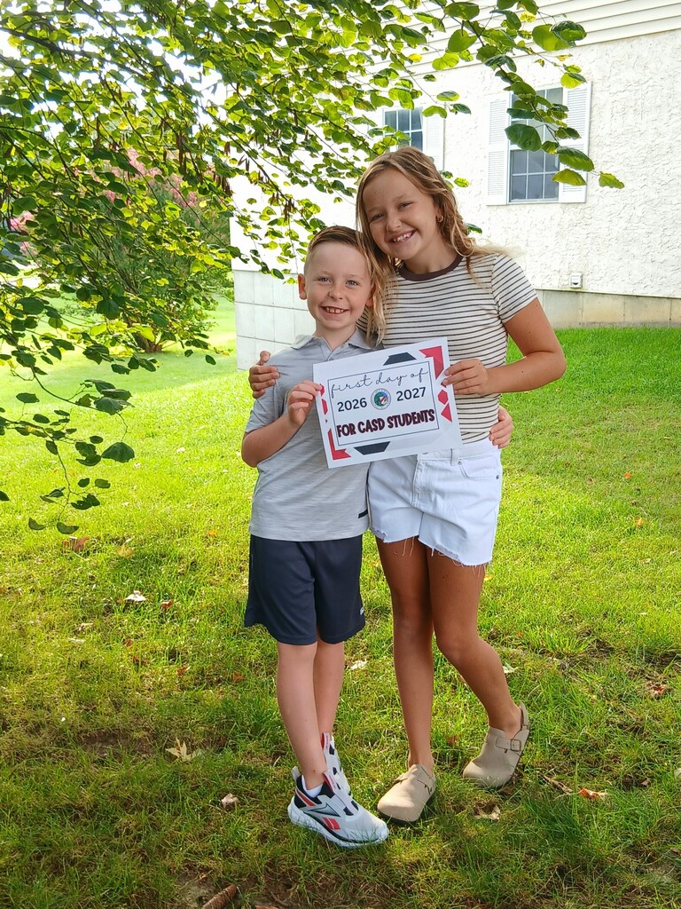 First Day 2026: Maggie and Rowan McCrory