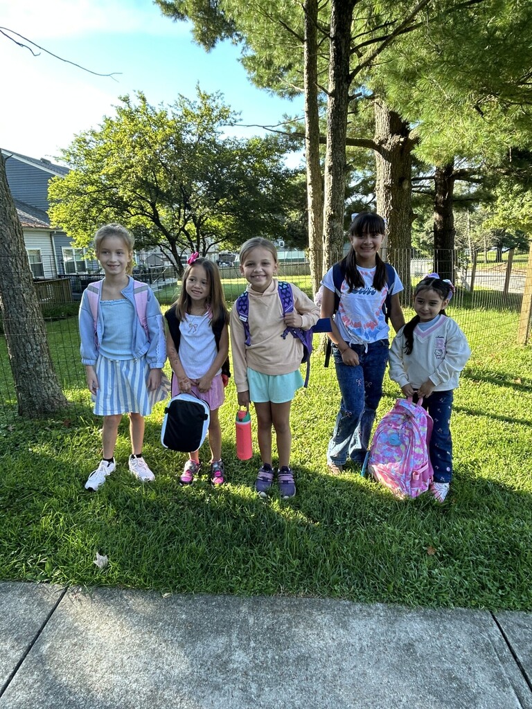 First Day of School at Doe Run: Christiansen (multiple students)