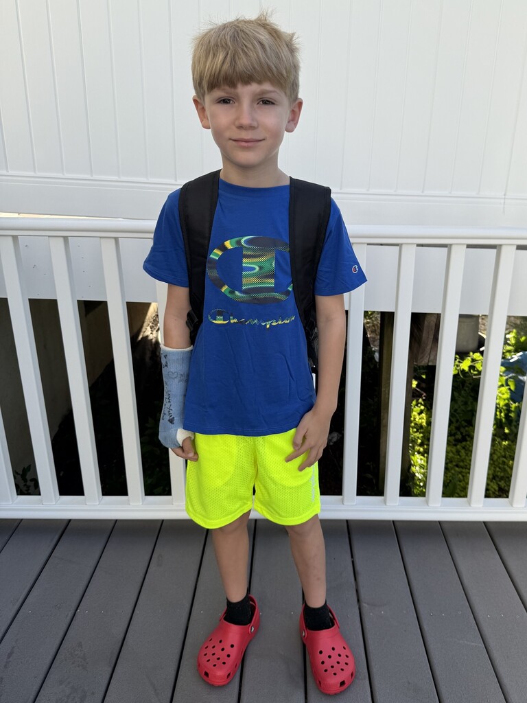 First Day of School at Doe Run: Kellie