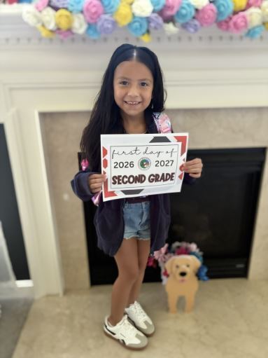 First Day of School at Doe Run: Penelope Lopez