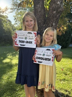 First Day 2026: Brynn and Kennedy Daberkoe