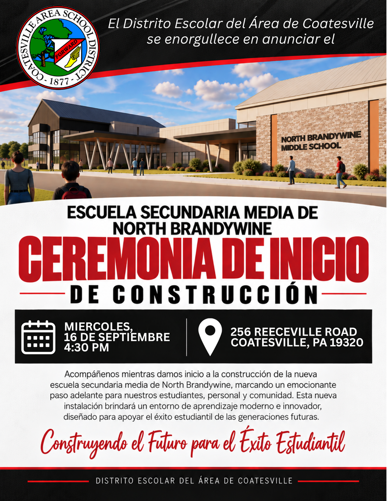 NBMS Groundbreaking Flyer (Spanish)