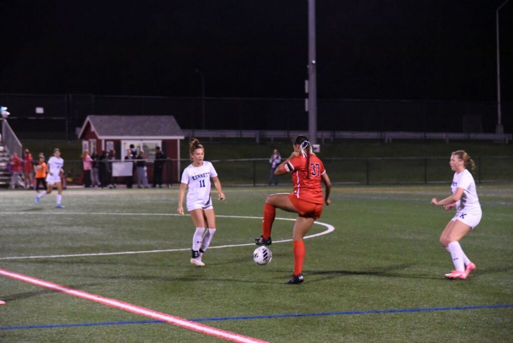 Girls Soccer Game on September 24, 2026 player#9