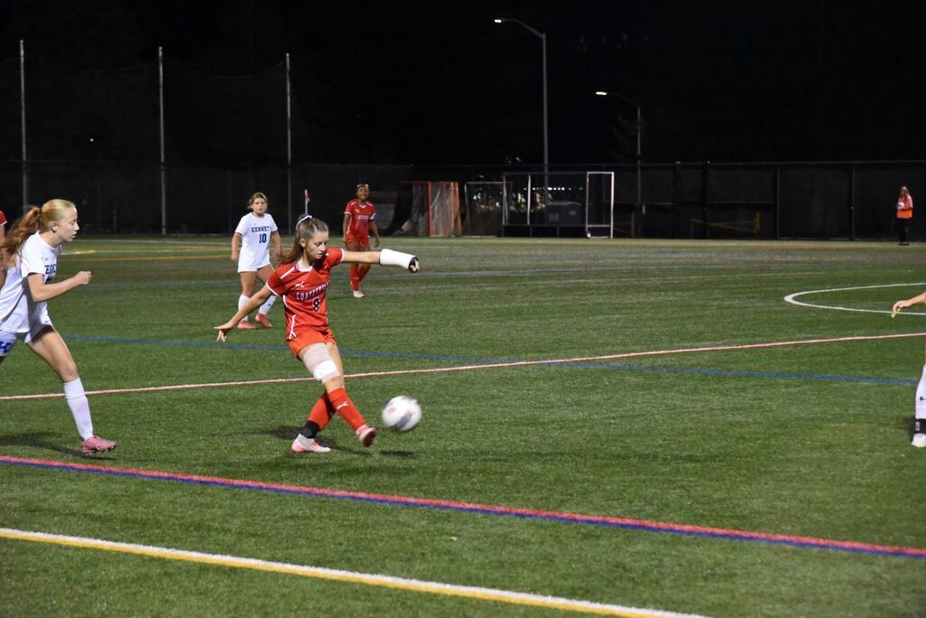 Girls Soccer Game on September 24, 2026 player#7