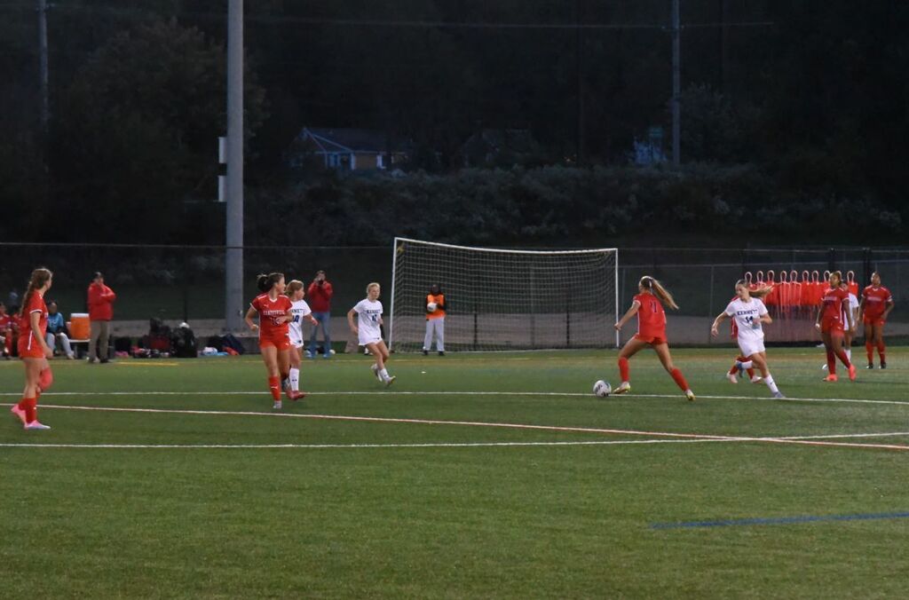 Girls Soccer Game on September 24, 2026 player#4