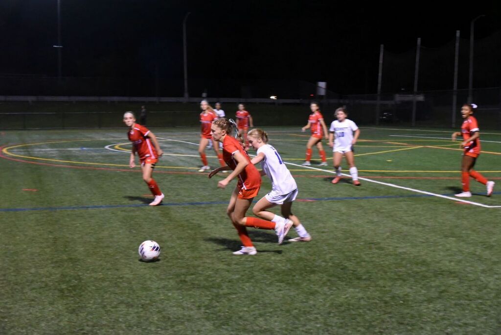 Girls Soccer Game on September 24, 2026 player#8