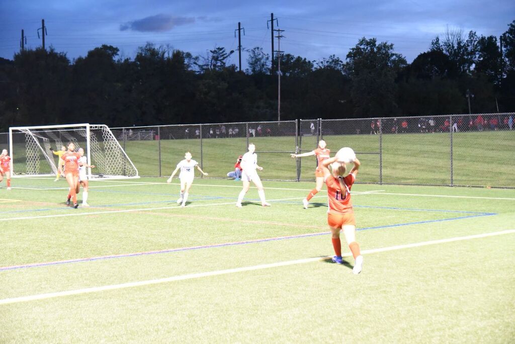 Girls Soccer Game on September 24, 2026 player#5