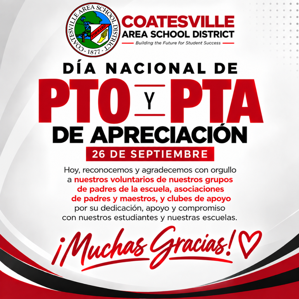 2026 National PTO/PTA Appreciation Day graphic (Spanish)