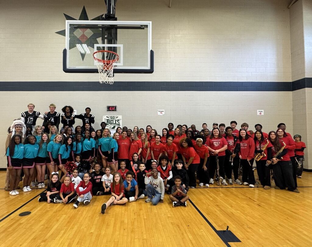 PBIS Pep Rally at Rainbow Elementary on Friday, September 25, pic#2