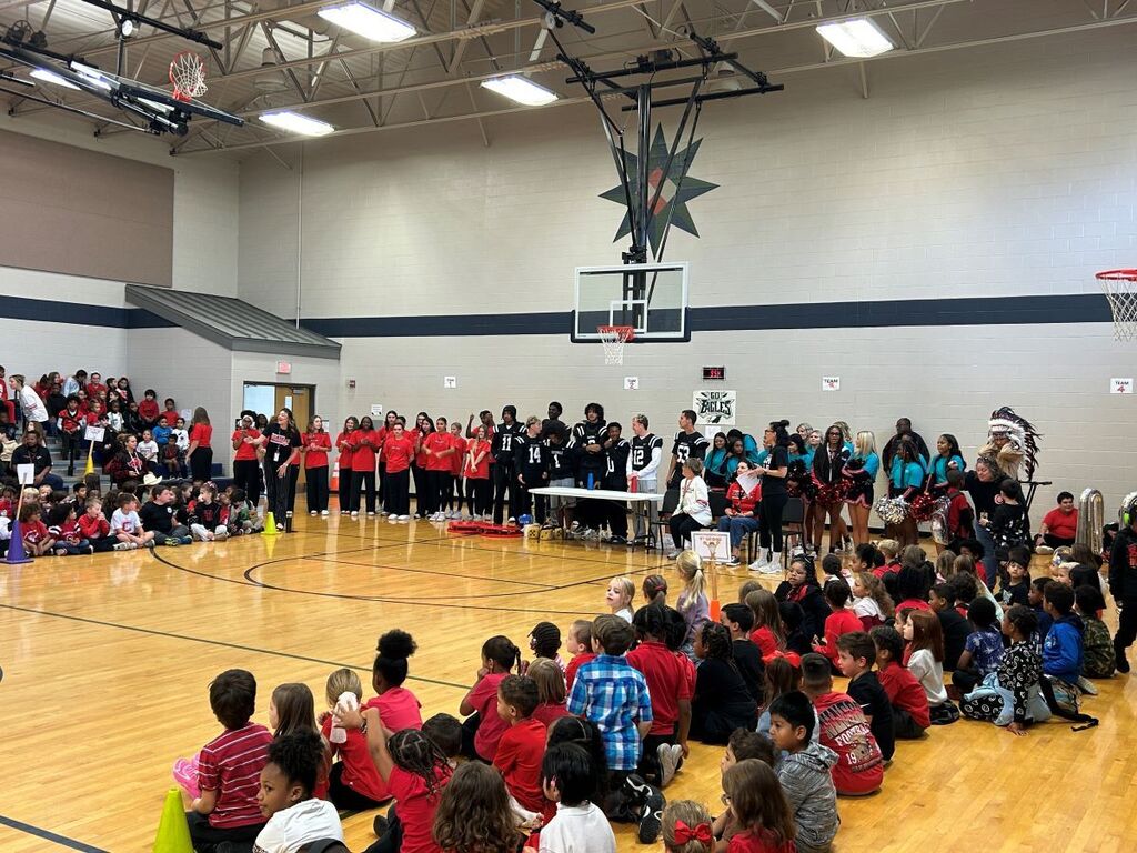 PBIS Pep Rally at Rainbow Elementary on Friday, September 25, pic#5
