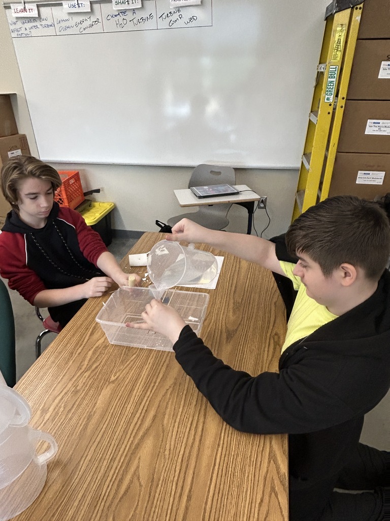 North Brandywine Ocean Energy Converters Eighth Grade Project pic#3
