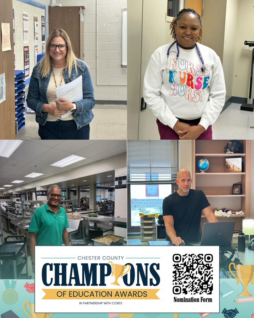 Chester County Champions of Education Awards flyer 2026