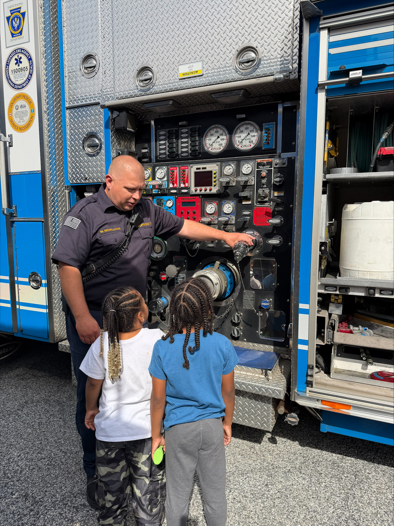 Fire Prevention Week in Dr. Chrisman's class at Rainbow Elementary on Friday, October 9, pic#2
