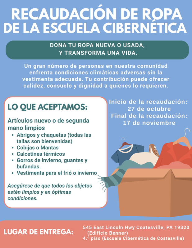 CCA Clothing Drive_Spanish