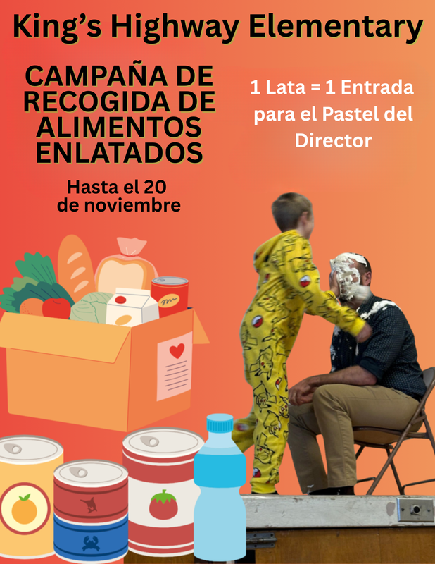 KH Canned Food Drive_Spanish