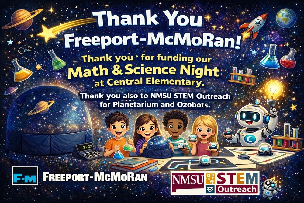 THANK YOU FREEPORT MCMORAN!